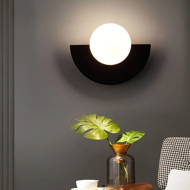 Nordic Style Iron LED Wall Lamp for Living Rooms - Casatrail.com