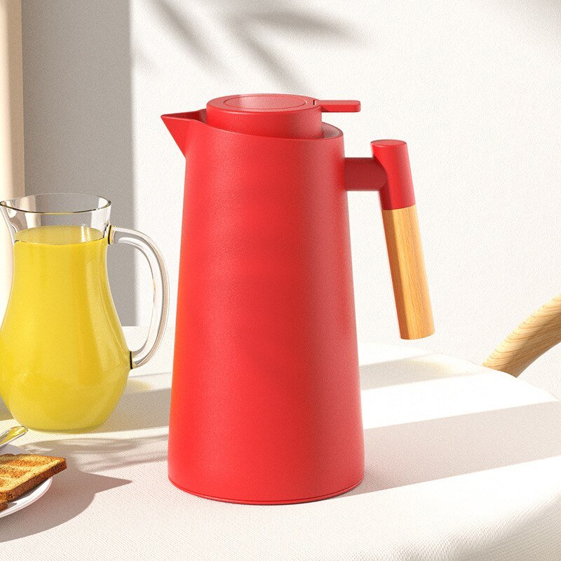 Nordic Style Thermal Insulation Kettle with Wood Handle - Casatrail.com