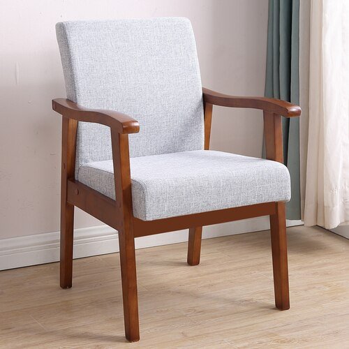 Nordic Style Wingback Accent Living Room Chair - Casatrail.com