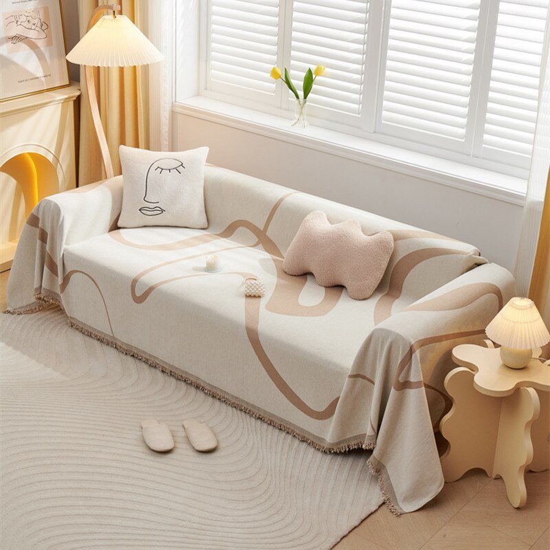 Nordic Tassel Knitted Blanket - Casatrail.com