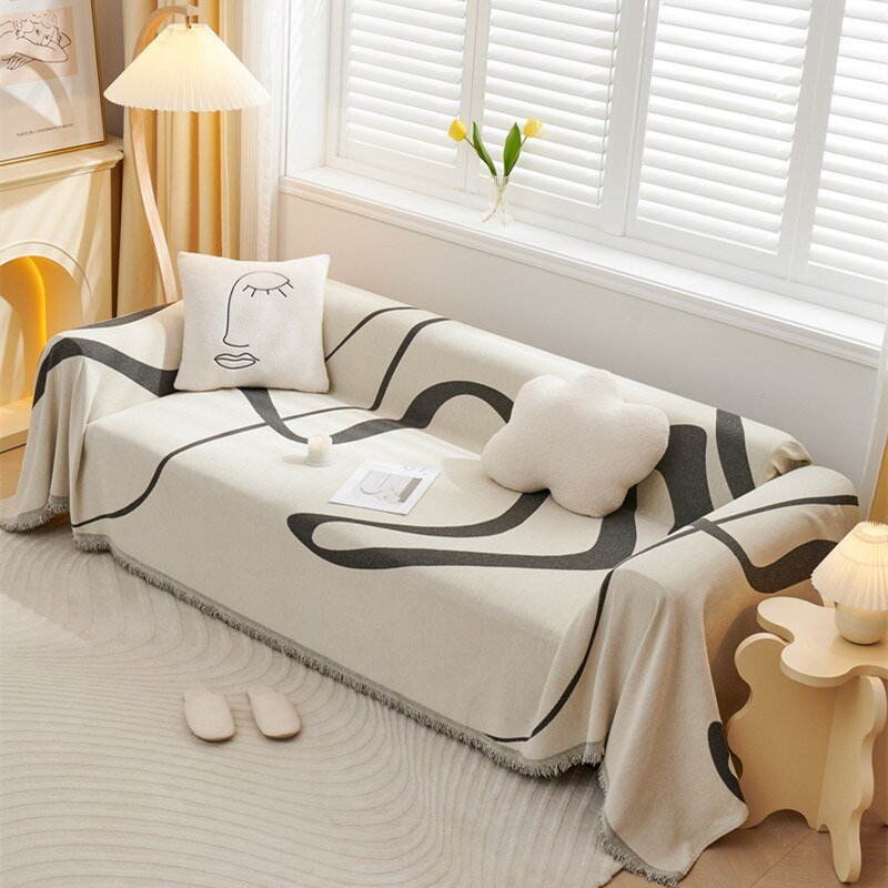 Nordic Tassel Knitted Blanket - Casatrail.com