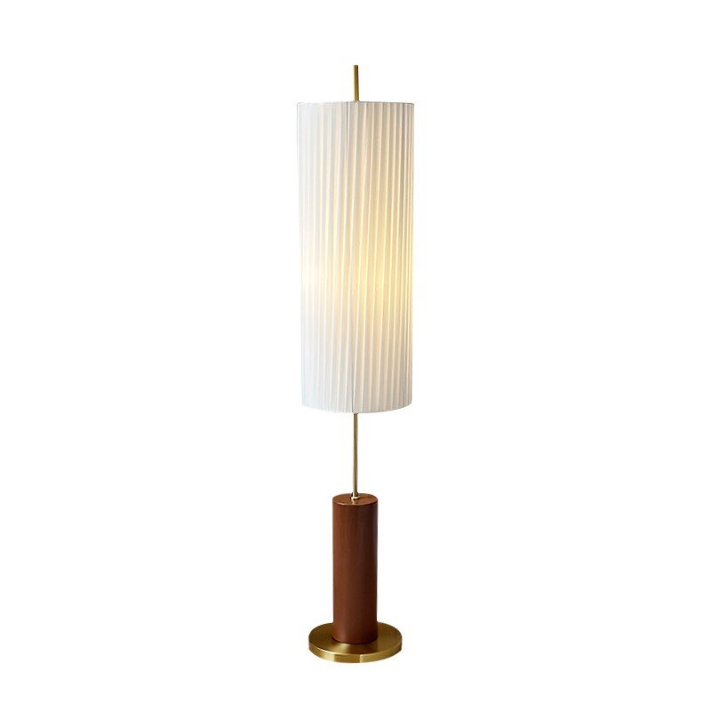 Nordic Vintage Fabric LED Floor Lamp for Cozy Corners and Bedrooms - Casatrail.com