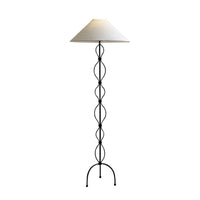 Thumbnail for Nordic Vintage Wabi Sabi LED Floor Lamp - Casatrail.com