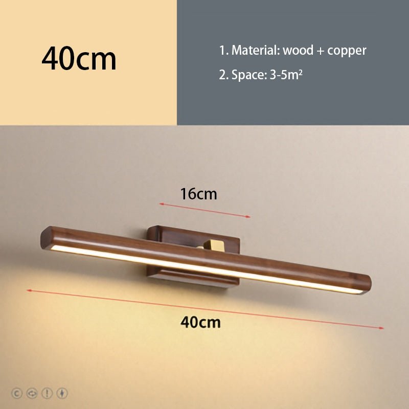 Nordic Wood LED Wall Lamp - Casatrail.com