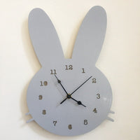 Thumbnail for Nordic Wooden Rabbit Shaped Wall Clock - Casatrail.com