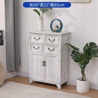 Thumbnail for Old Solid Wood Retro Chest of Drawers - Casatrail.com