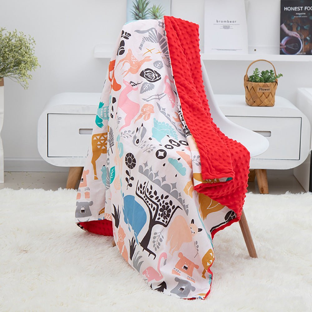 Outdoor Cotton Cartoon Baby Blanket - Casatrail.com