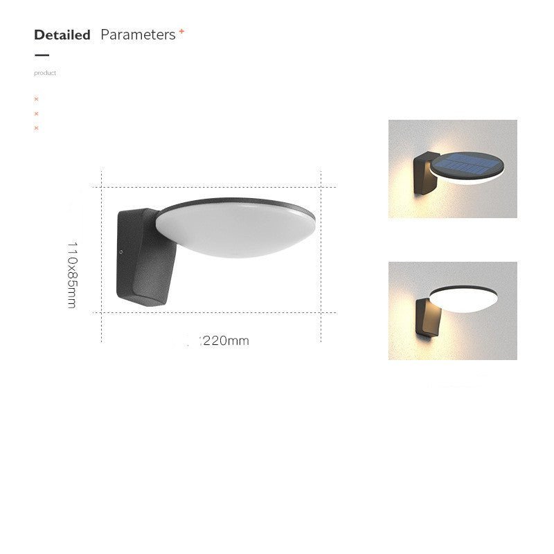 Outdoor Solar Wall Light - Casatrail.com