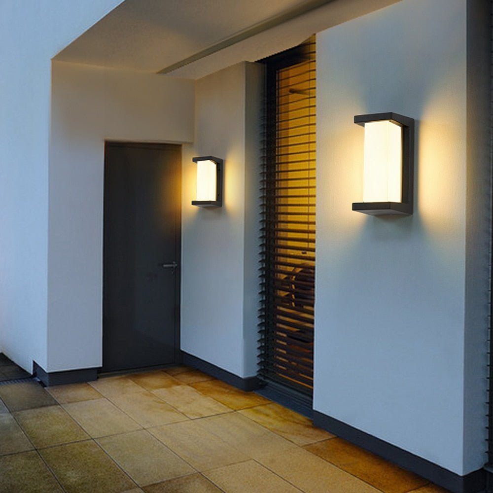 Outdoor Wall Light with Radar Sensor - Casatrail.com