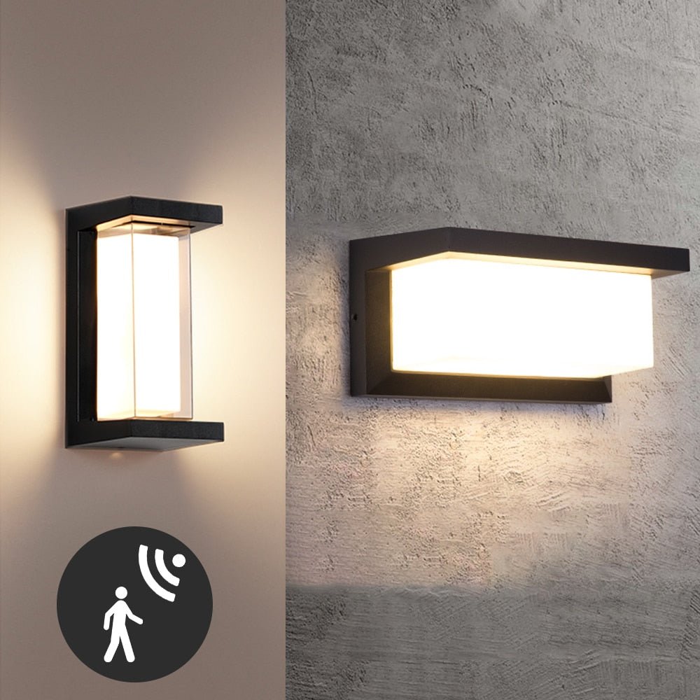 Outdoor Wall Light with Radar Sensor - Casatrail.com