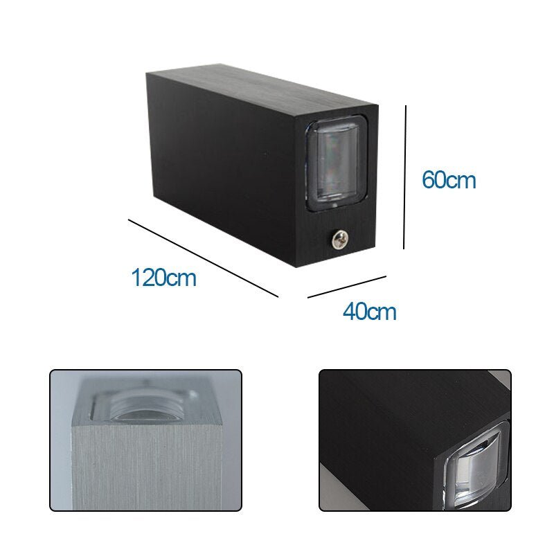 Outdoor Waterproof Wall Light - 6W COB LED - Casatrail.com