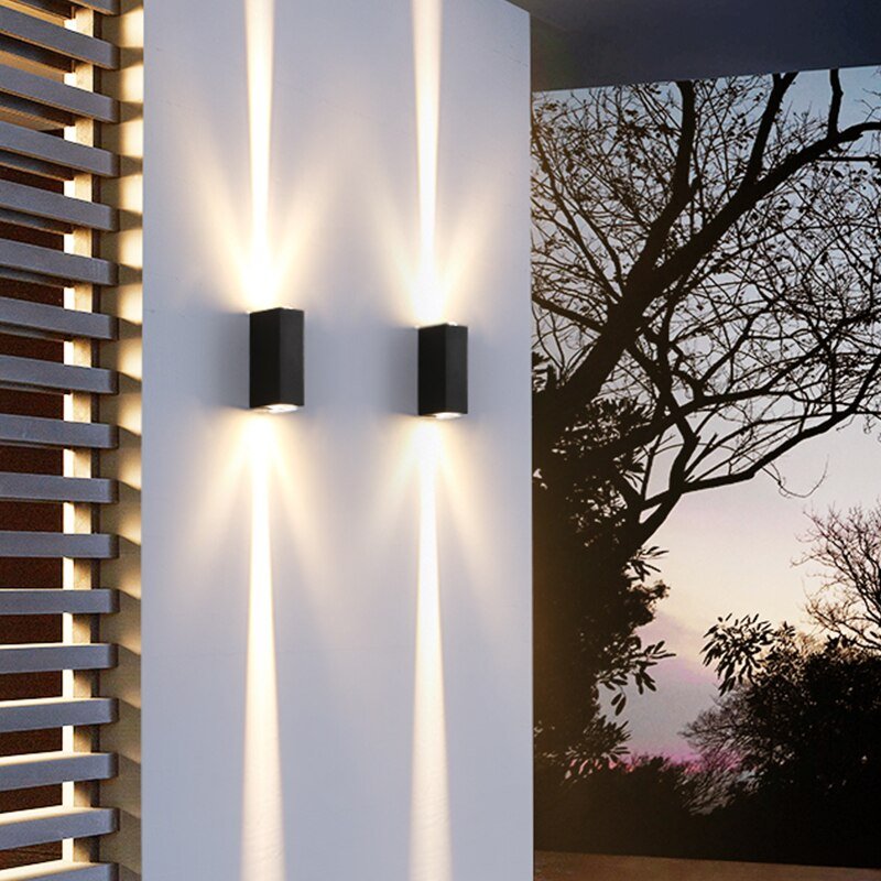 Outdoor Waterproof Wall Light - 6W COB LED - Casatrail.com