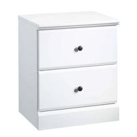 Thumbnail for Parklane Nightstand in Soft White/Brown Finish - Casatrail.com