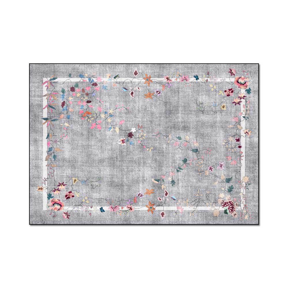 Pastoral Style Living Room Area Rug - Casatrail.com