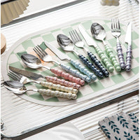 Thumbnail for Pearl Cutlery Set Stainless Steel Wedding Dinnerware Gift - Casatrail.com