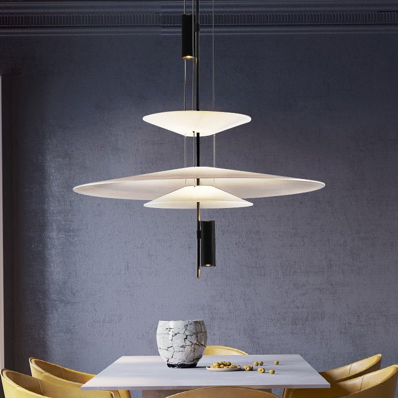 Personality LED Hanging Lamp - Flying Saucer Design - Casatrail.com