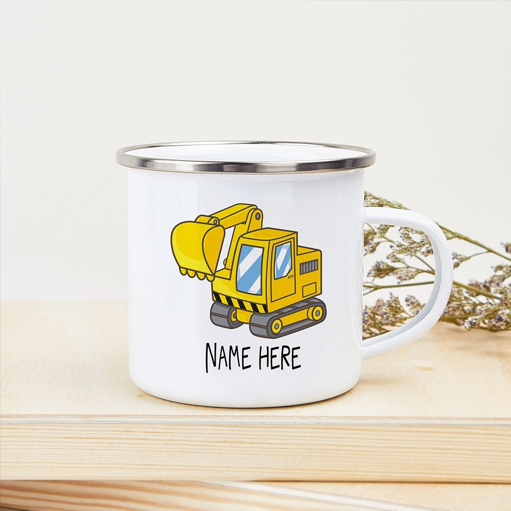 Personalized Kids Enamel Mug - Casatrail.com