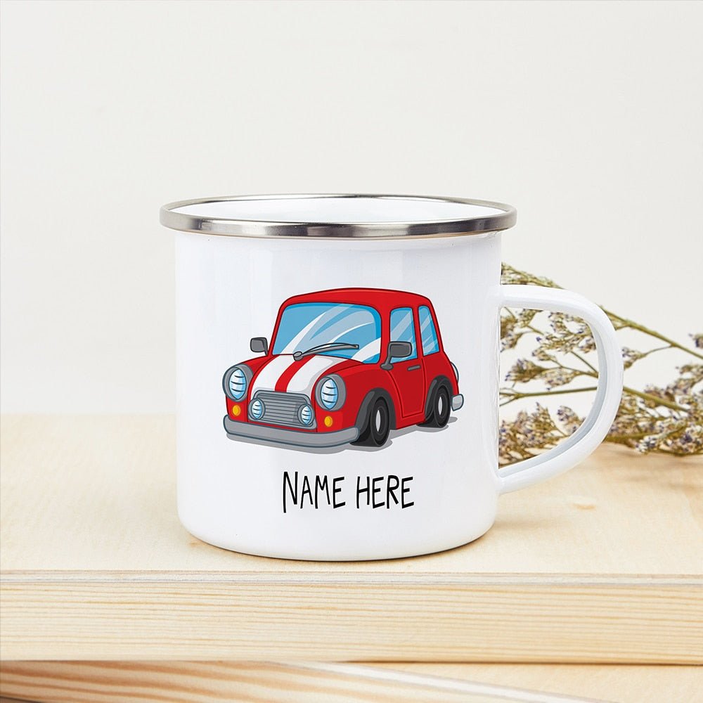 Personalized Kids Enamel Mug - Casatrail.com