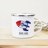 Thumbnail for Personalized Kids Enamel Mug - Casatrail.com