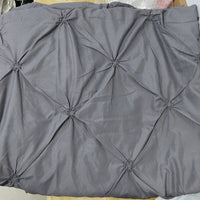 Thumbnail for Pinch Pleated Solid Color Duvet Cover Set - Casatrail.com