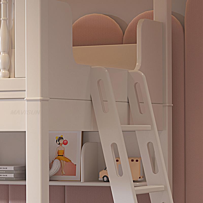 Pink Children Beds with Guardrail - Casatrail.com