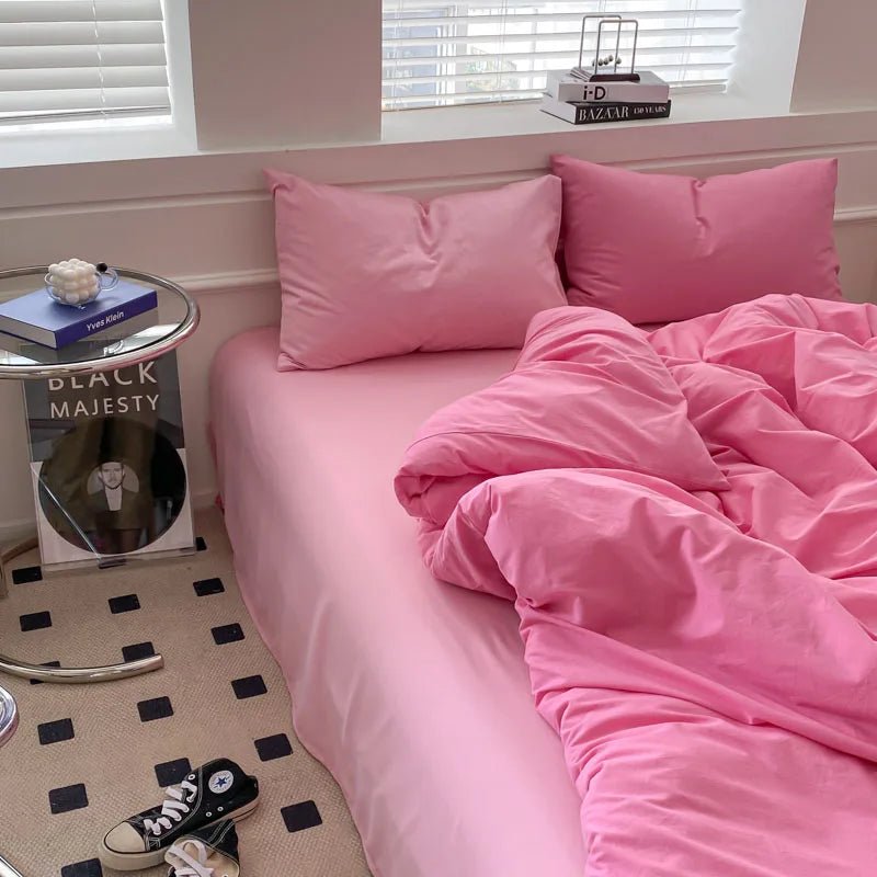 Pink Duvet Cover Set - Casatrail.com