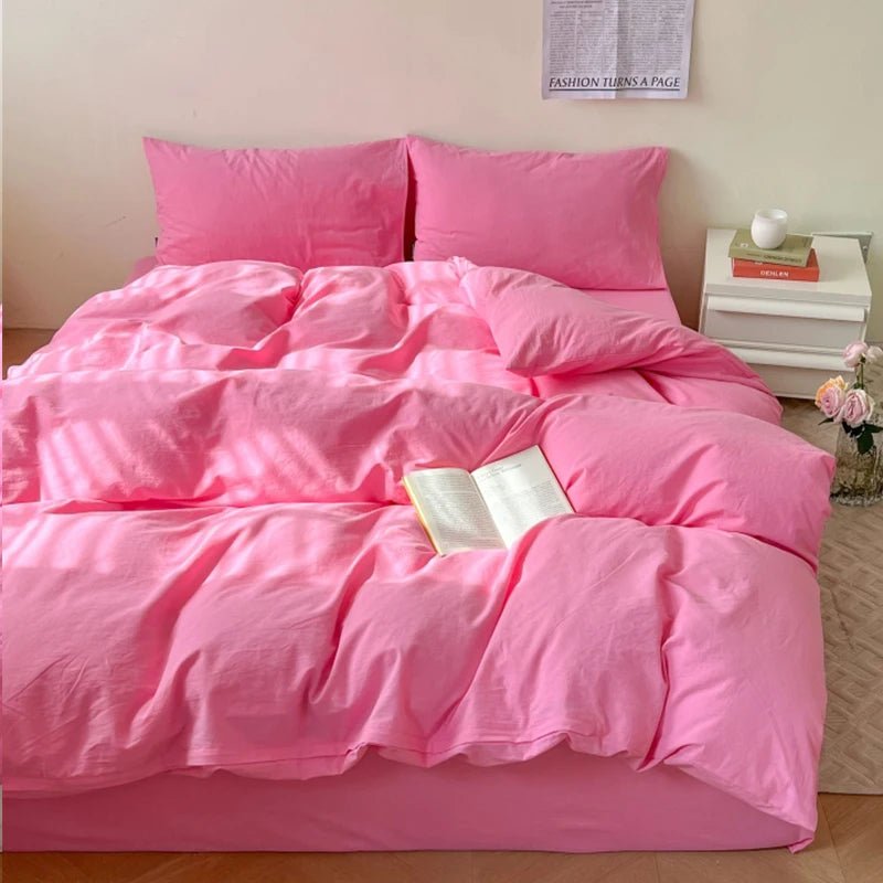 Pink Duvet Cover Set - Casatrail.com