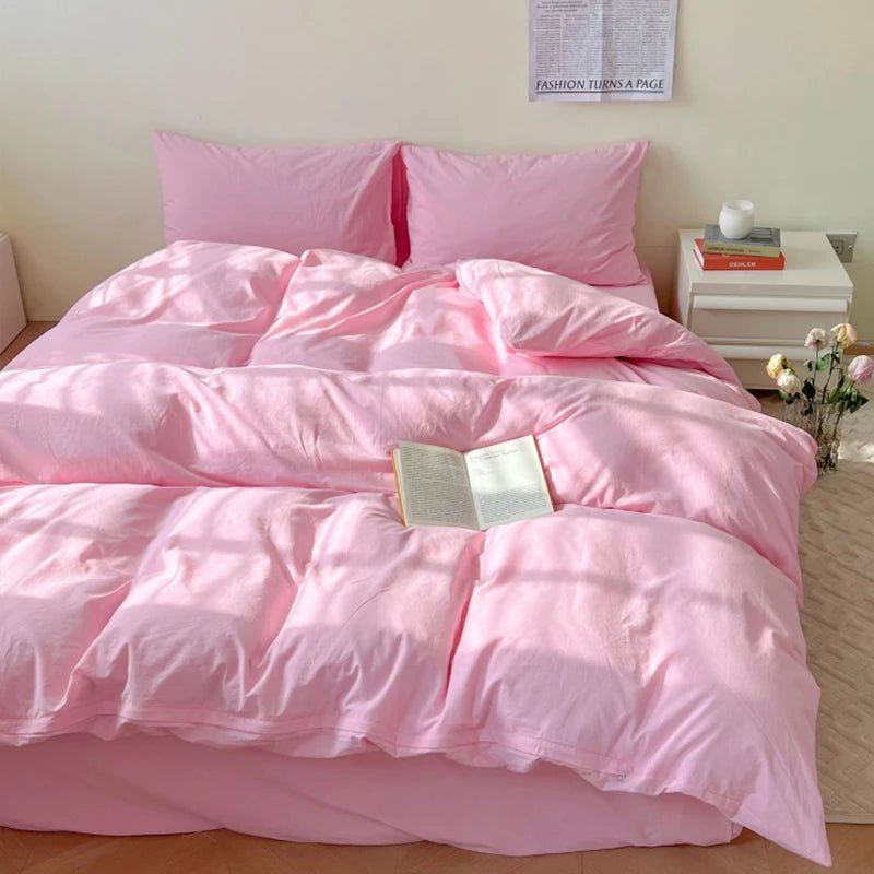 Pink Duvet Cover Set - Casatrail.com