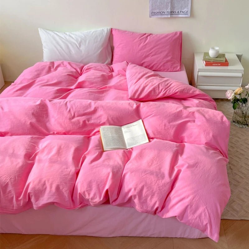 Pink Duvet Cover Set - Casatrail.com