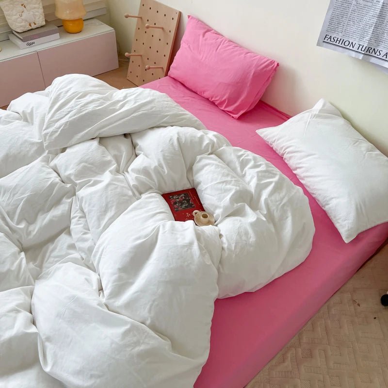 Pink Duvet Cover Set - Casatrail.com