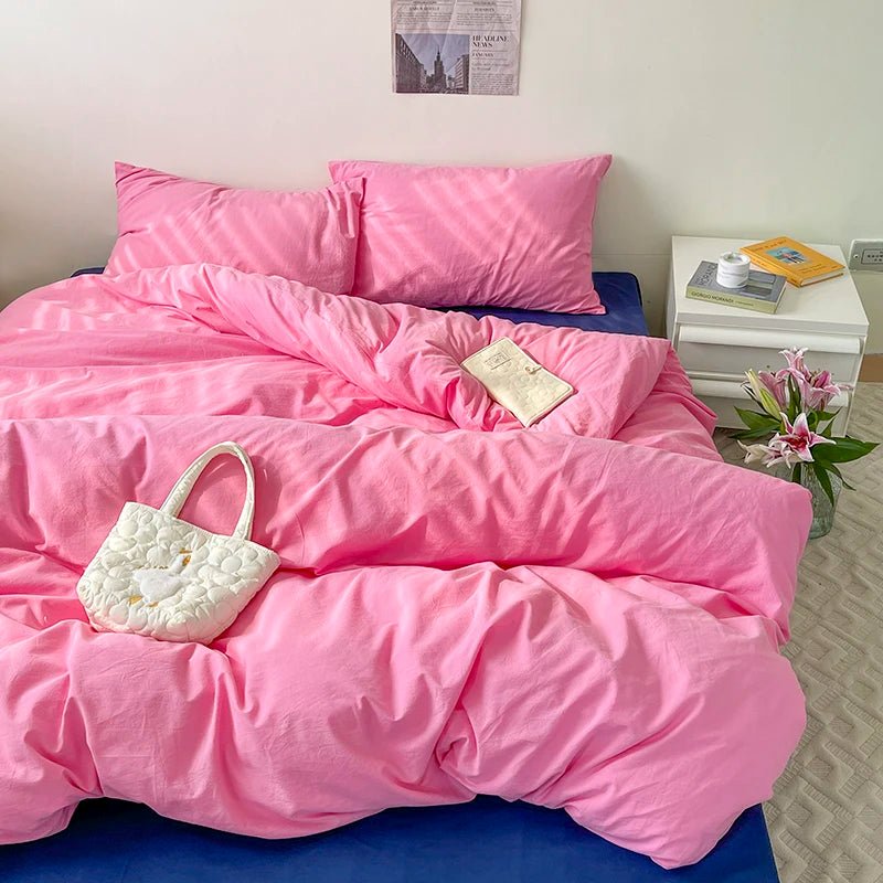 Pink Duvet Cover Set - Casatrail.com