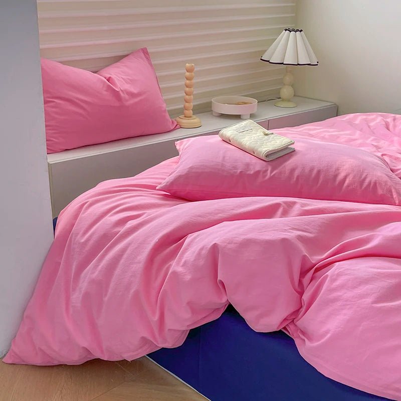 Pink Duvet Cover Set - Casatrail.com