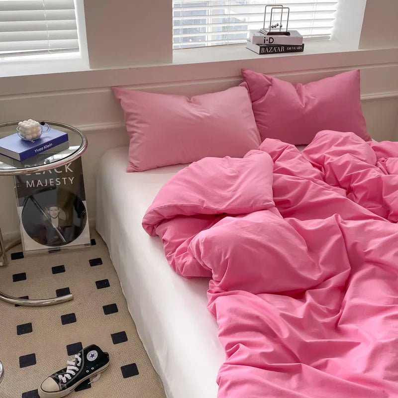 Pink Duvet Cover Set - Casatrail.com