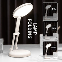 Thumbnail for Pink Folding Table Lamp With Eye Protection Light - Casatrail.com