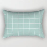 Thumbnail for Plaid Pillowcase for Living Room Sofa - Casatrail.com