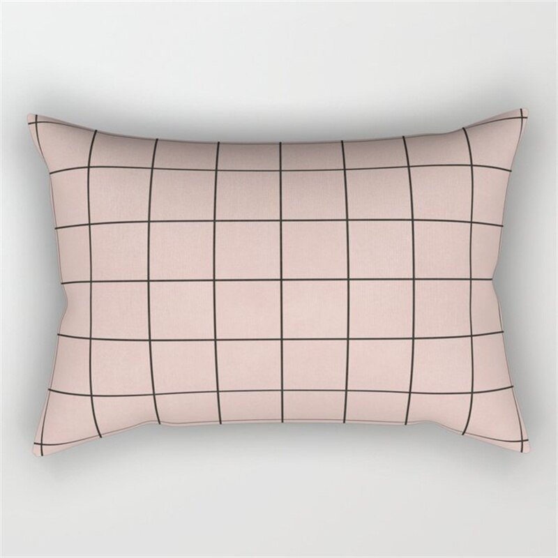 Plaid Pillowcase for Living Room Sofa - Casatrail.com