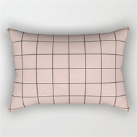 Thumbnail for Plaid Pillowcase for Living Room Sofa - Casatrail.com