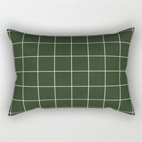 Thumbnail for Plaid Pillowcase for Living Room Sofa - Casatrail.com