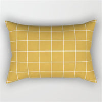 Thumbnail for Plaid Pillowcase for Living Room Sofa - Casatrail.com