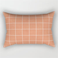 Thumbnail for Plaid Pillowcase for Living Room Sofa - Casatrail.com