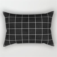 Thumbnail for Plaid Pillowcase for Living Room Sofa - Casatrail.com