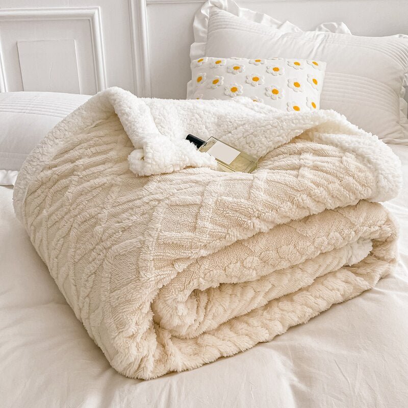 Plaid Wool Blanket - Casatrail.com