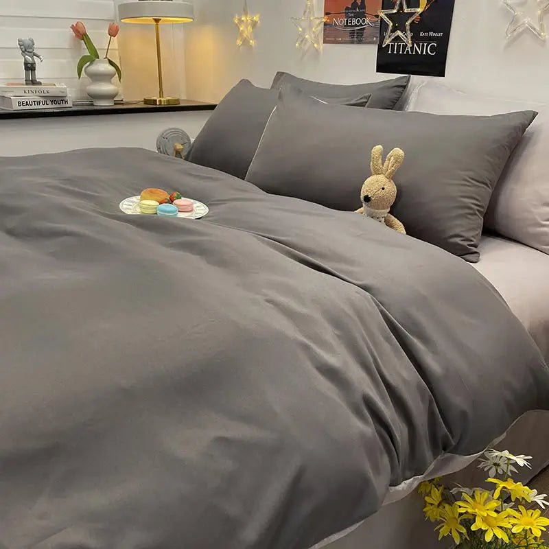 Plain Duvet Cover Double Size - Casatrail.com