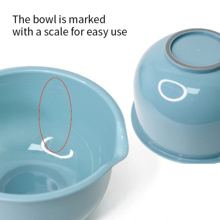 Plastic Mixing Bowls for Kitchen Serving - Casatrail.com