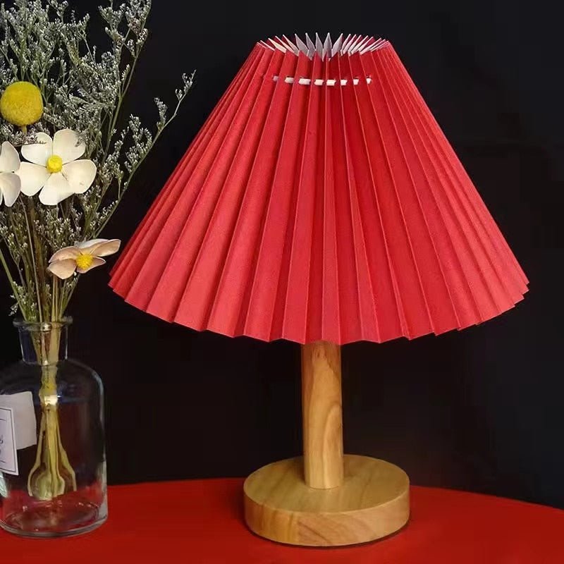 Pleated DIY Foldable Table Lamp - Casatrail.com