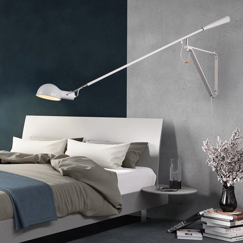 Plug - In Wall Lamp: Art Deco Sconces for Bedroom Decor - Casatrail.com