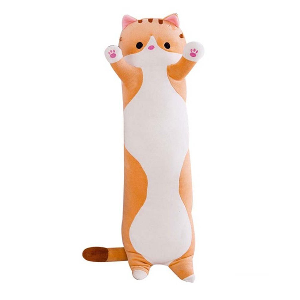 Plush Cat Doll Stuffed Kitten Pillow - Casatrail.com