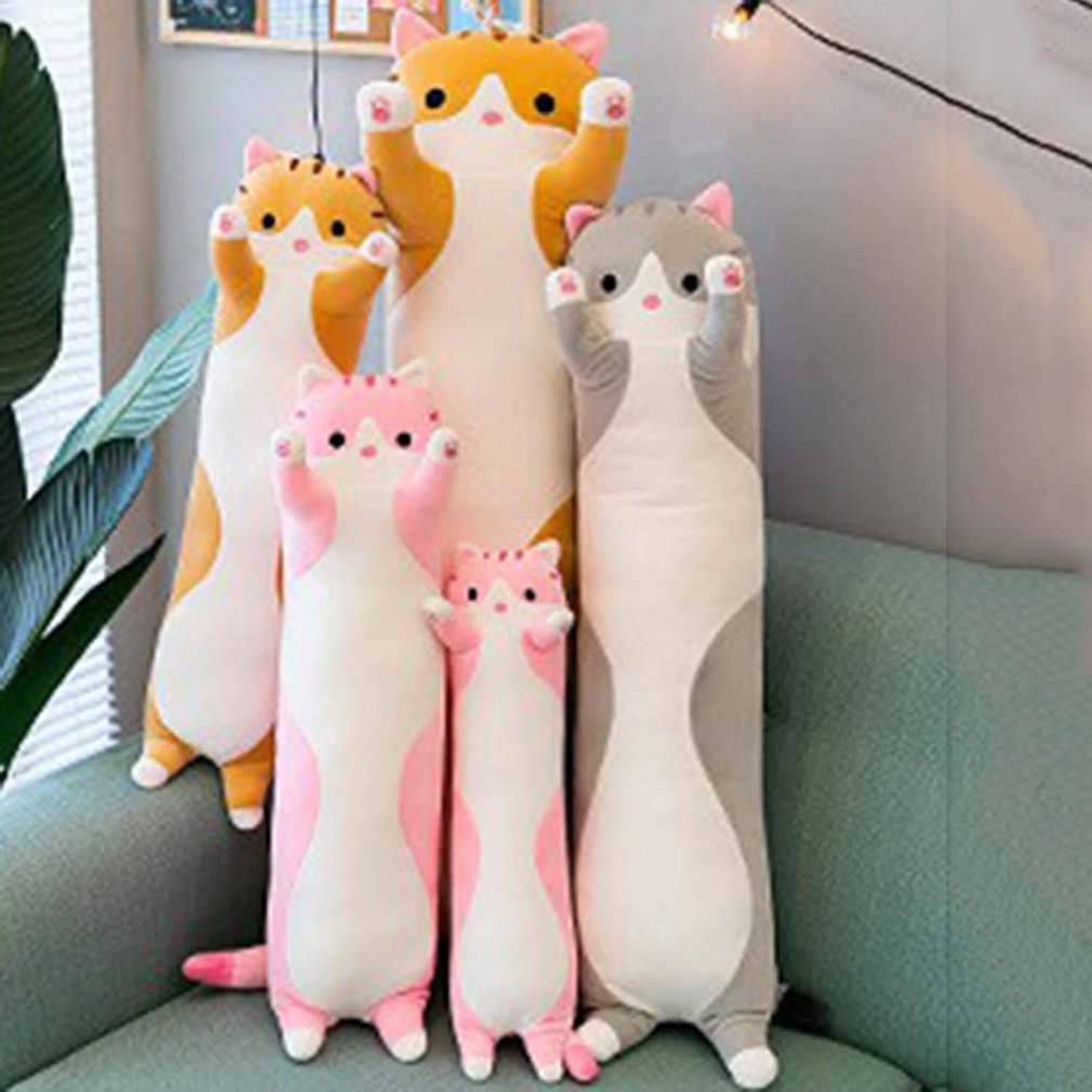 Plush Cat Doll Stuffed Kitten Pillow - Casatrail.com