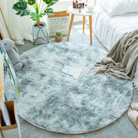 Thumbnail for Plush Round Living Room Carpet - Fluffy and Anti - slip - Casatrail.com