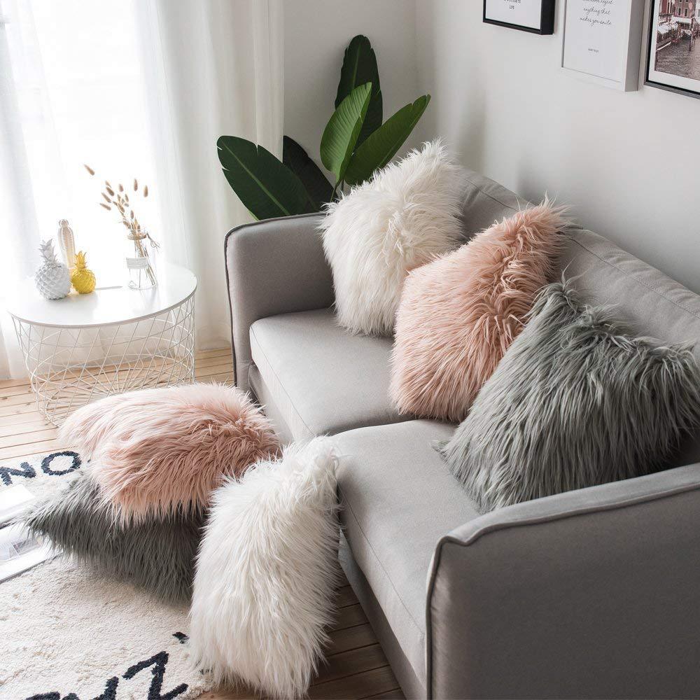 Plush Sofa Pillow Cover (45x45cm) - Casatrail.com